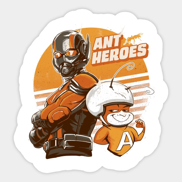 Ant Heroes Sticker by RedBug01